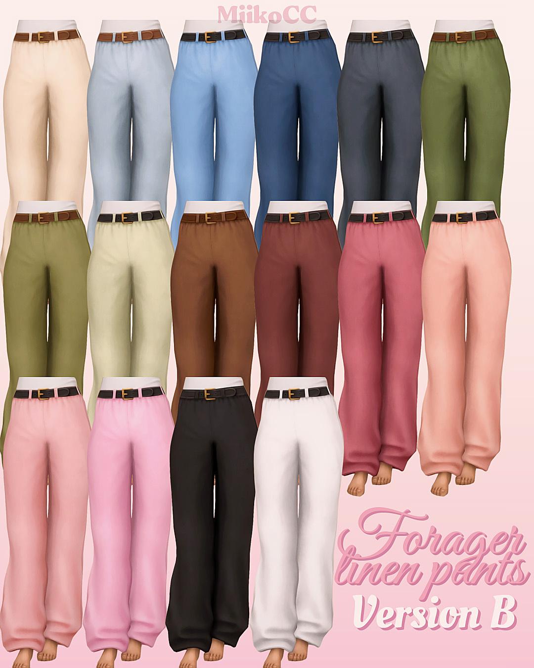 Галерея мода Льняные брюки Forager Pants #1